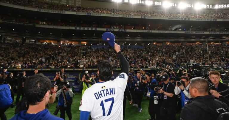 Esta es la increíble razón por la que Shohei Ohtani usa el 17 en Los Angeles Dodgers