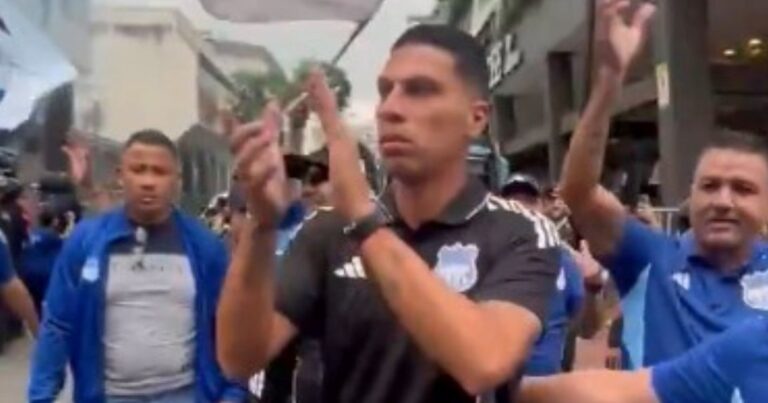 Presente en el banderazo y en la convocatoria: Luis Fernando León y su regreso en Emelec vs Barcelona