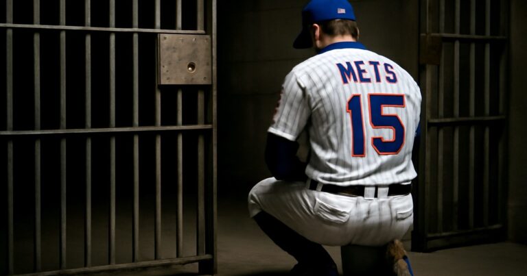 El campeón de la MLB con los New York Mets que terminó en la quiebra y preso por violencia doméstica