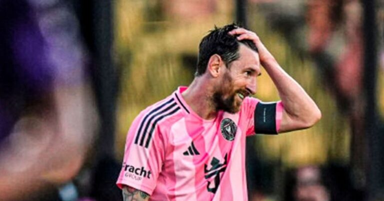 Con Lionel Messi en cancha, Inter Miami sufrió una dura goleada en el clásico ante Orlando City
