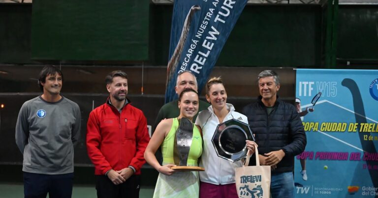 Martina Capurro se consagró campeona del W15 de Trelew I