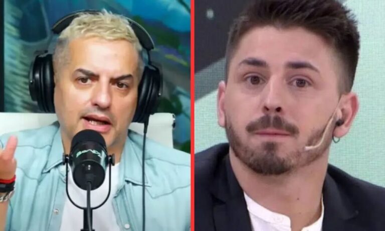 Pampito dio la cara y reveló las causas por las que se peleó a muerte con Ángel De Brito, su ex amigo