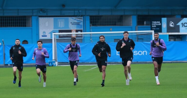 Una confirmación sobre Solari y cómo están los lesionados de Racing en la vuelta al trabajo tras un descanso extra large