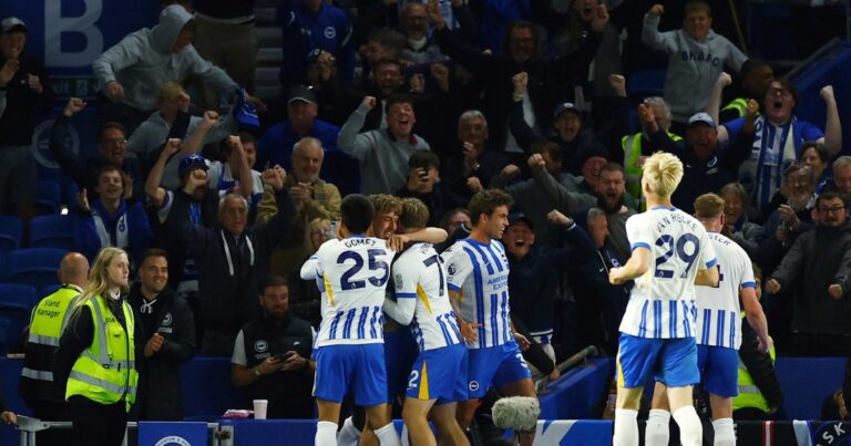 Brighton le ganó al campeón Liverpool y sueña con la Conference League: ¿qué resultados necesita?