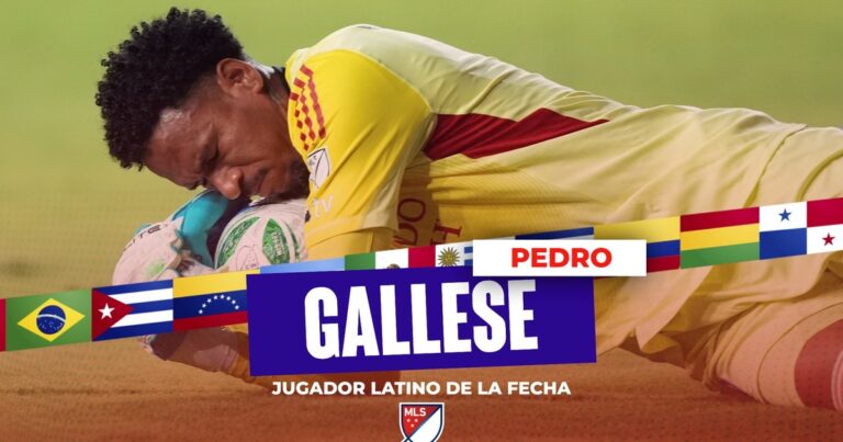 El Jugador Latino de la fecha 14 de la MLS: Pedro Gallese, una ¡asistencia! y dos atajadas a Messi