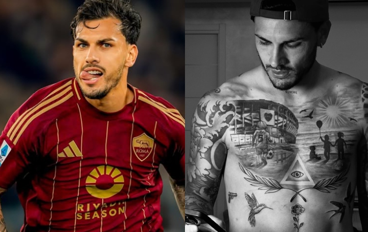 Leandro Paredes mostró sus impactantes nuevos tatuajes: qué se hizo y qué significan