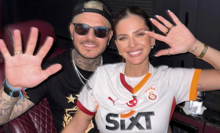 La China Suárez blanqueó su embarazo en el festejo del Galatasaray campeón con una foto muy fuerte