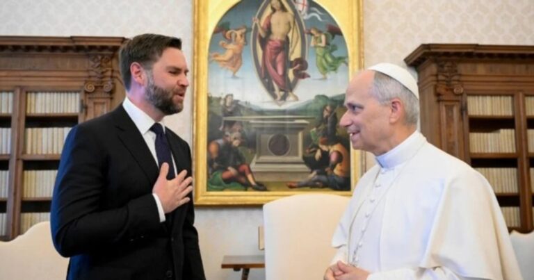 El papa León XIV recibió a Vance y a Rubio, en pleno esfuerzo mediador de Estados Unidos en Ucrania