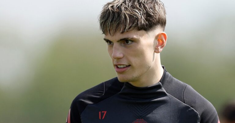 Qué dijo Alejandro Garnacho antes de jugar su primera final internacional con el Manchester United