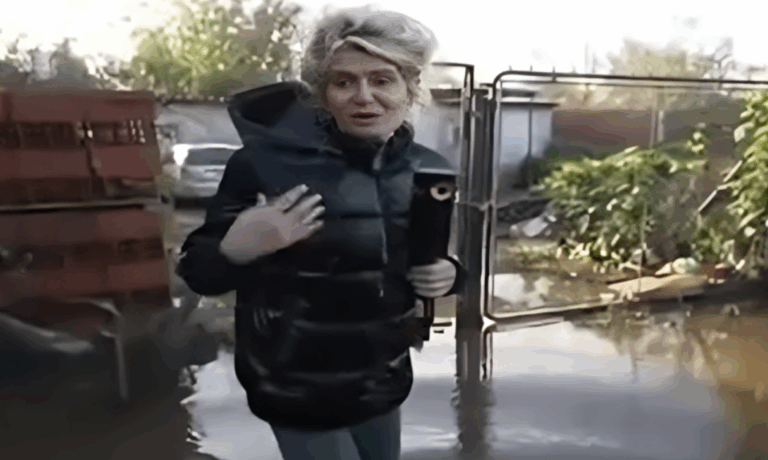 La tensa pelea de una notera de TN con los inundados de San Antonio de Areco: “Sos una…”