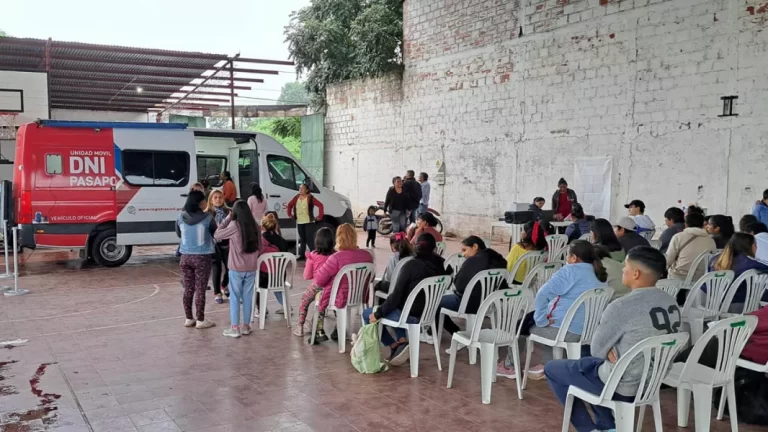 Hoy el móvil del Registro Civil estará en el Centro Vecinal del barrio Roberto Romero