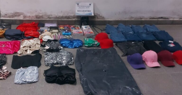 Persecución y captura: robó un comercio y lo atraparon con el botín en la mochila