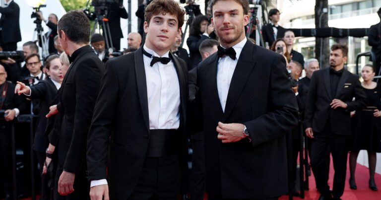 Franco Colapinto, una estrella en la alfombra roja del Festival de Cannes