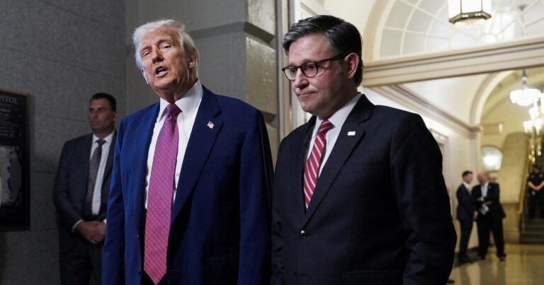 Las facciones republicanas en pugna que amenazan el megaproyecto de ley fiscal de Donald Trump