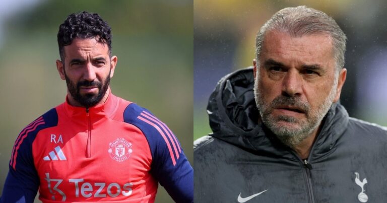 Amorin y Postecoglou antes de la final de la Europa League: temporadas flojas, pero…