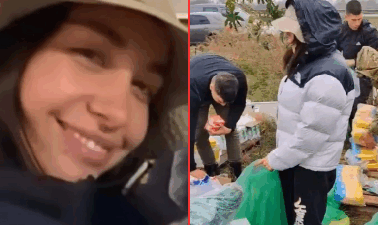 El emotivo gesto de María Becerra con los inundados en Zárate