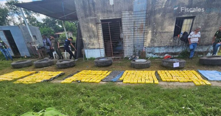 En Mosconi detuvieron e imputaron a tres narcos por almacenar 425 kilos de cocaína con el sello del “delfín”
