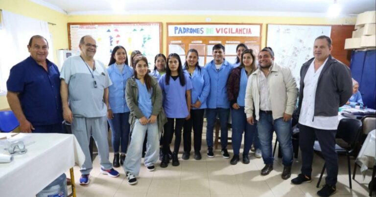 Incorporan a 10 agentes sanitarios