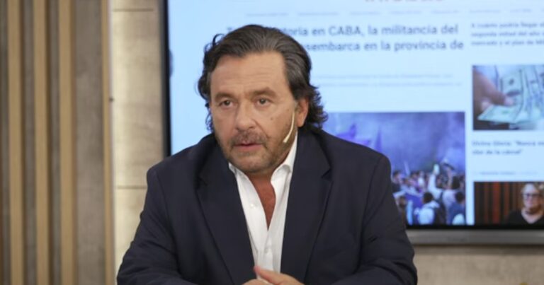 Gustavo Sáenz: “Mauricio Macri y Cristina Kirchner quieren que caiga el gobierno”