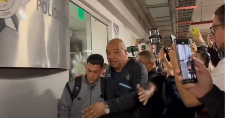 Pavón: final escandaloso en la Copa de Brasil y declaración en una comisaría