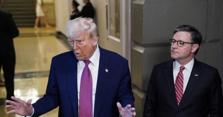 Trump afirma que su megaproyecto de ley fiscal avanza pero los republicanos más conservadores todavía se resisten