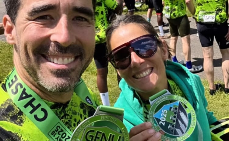 El súper exigente desafío deportivo que Nacho y Juana Viale concretaron juntos en Nueva York