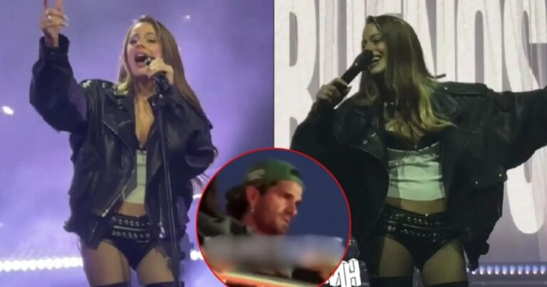 Rodrigo de Paul y Julián Álvarez disfrutaron del show de Tini Stoessel en Madrid