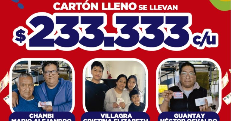 Cartonazo: ganadores de la semana