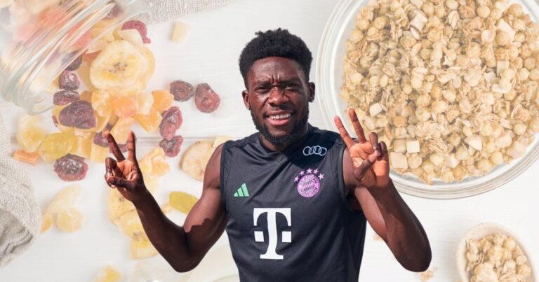 Así es la estricta dieta de Alphonso Davies que lo llevó al éxito de la MLS al Bayern Múnich