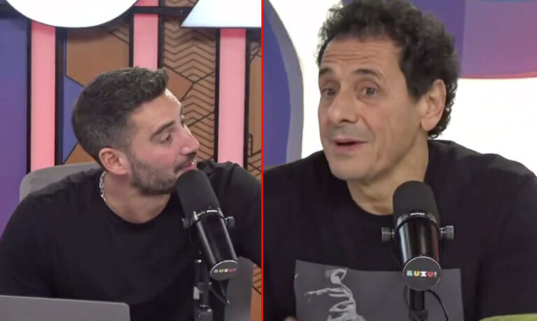 Ricardo Mollo lloró en Luzu TV con la dura historia de un compañero de Nico Occhiato