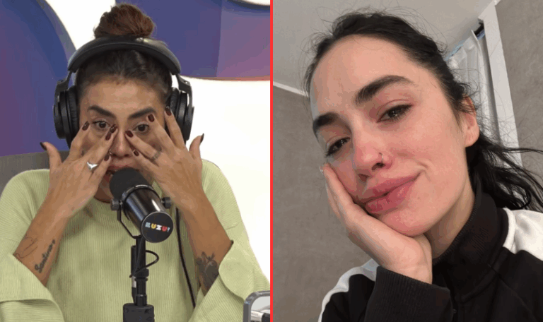 La hermana de Lali Espósito la hizo llorar en Luzu TV a días de sus shows en Vélez