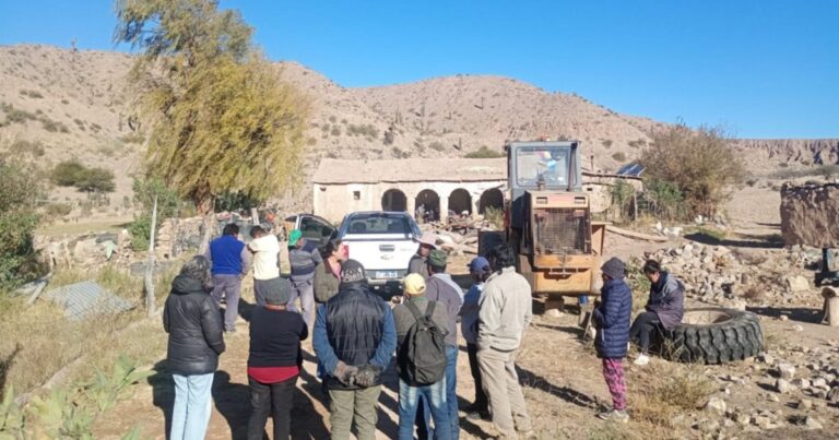 San Bernardo de las Zorras: vecinos exigen culminación de obras