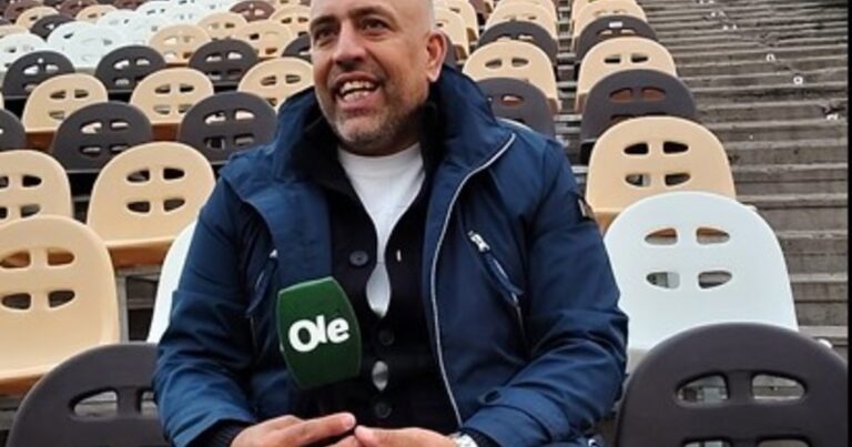 Sebastián Ordoñez con Olé: su función como presidente, la ilusión en el Apertura y la clasificación ante River