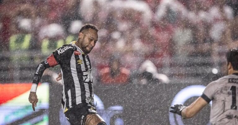 Neymar puso en duda su renovación con el Santos y le tiró un palito a sus compañeros