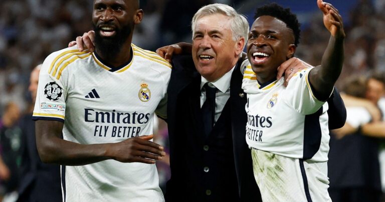 La carta de despedida de Vinicius Jr. para Ancelotti: “Te espero en Brasil”