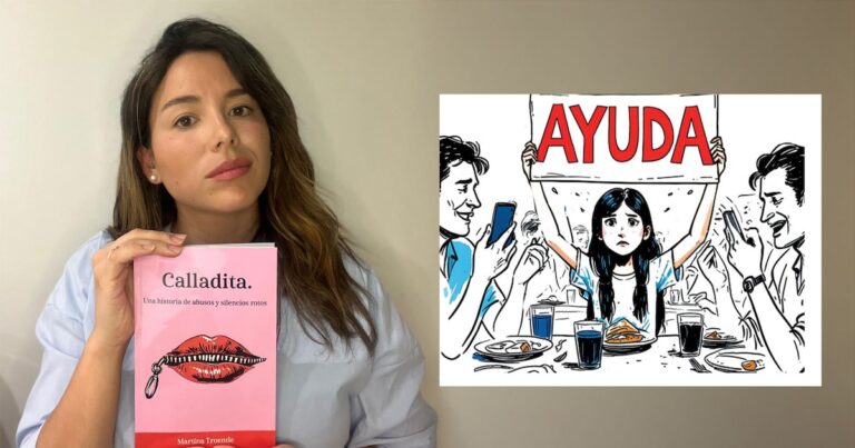 “Calladita”, el crudo relato de una joven que sufrió abusos sexuales y bulimia: “Es un abrazo para esa nena que fui”