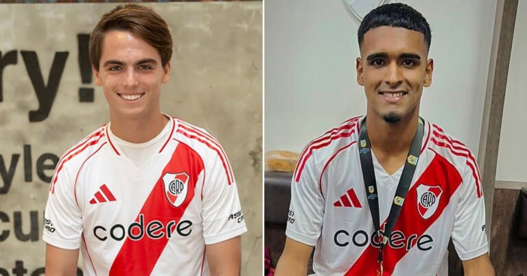 Quiénes son las dos promesas de River que firmaron contrato y el club los blindó con clausulas millonarias