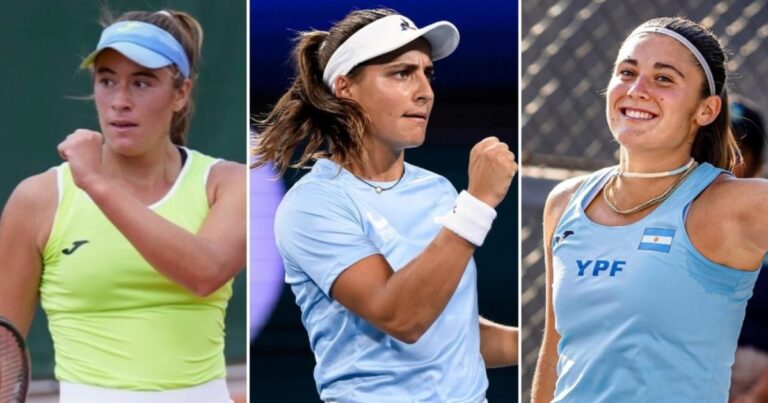 Histórico: tres argentinas presentes en el cuadro principal del Roland Garros, desde la qualy, tras 39 años