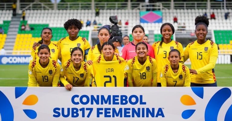 ¿Qué necesita la Selección de Ecuador para ser campeón en el Sudamericano Femenino Sub 17?