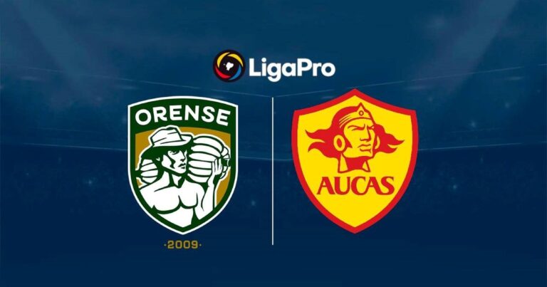 Orense vs Aucas, por la LigaPro: día, horario y cómo ver