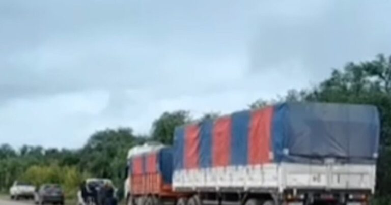 Robo millonario de piratas del asfalto en ruta 34