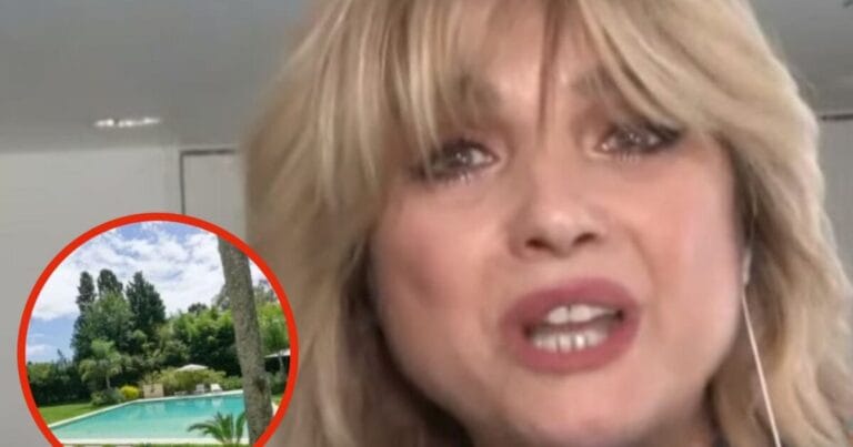 La imponente y particular piscina que diseñó Araceli González en su lujosa mansión