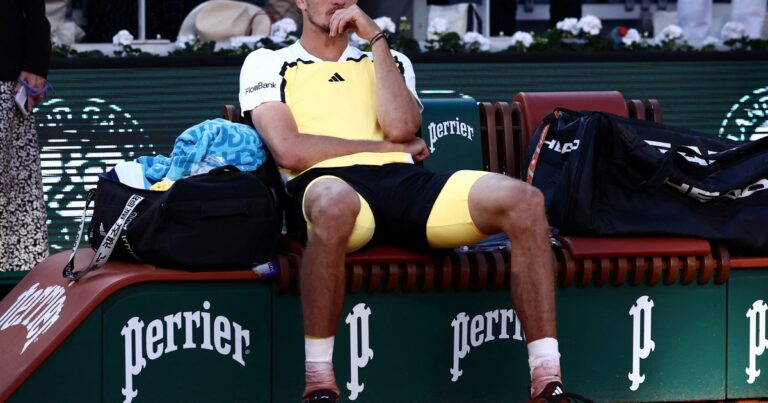 El aterrador vuelo que tuvo Alexander Zverev para llegar a Roland Garros