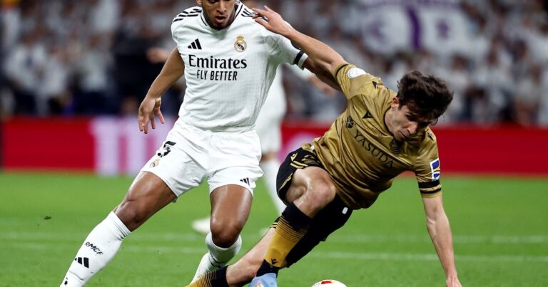 Alineaciones y por dónde ver en vivo Real Madrid vs. Real Sociedad, por La Liga de España