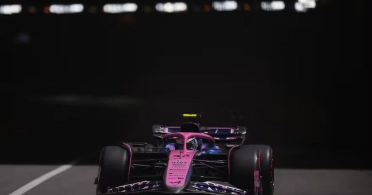 Colapinto tuvo una floja clasificación y largará 18° en el GP de Mónaco de Fórmula 1