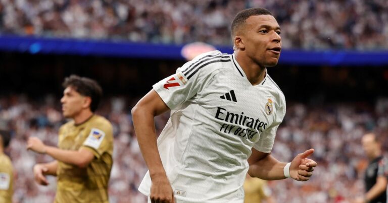 Doblete de Mbappé: goleador de la liga de España y máximo aspirante para la Bota de Oro