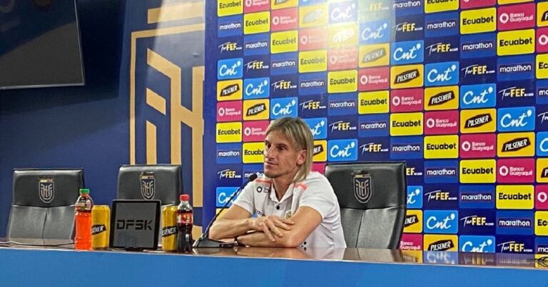Beccacece en la Selección de Ecuador: “Enner Valencia y Gonzalo Plata van a estar”