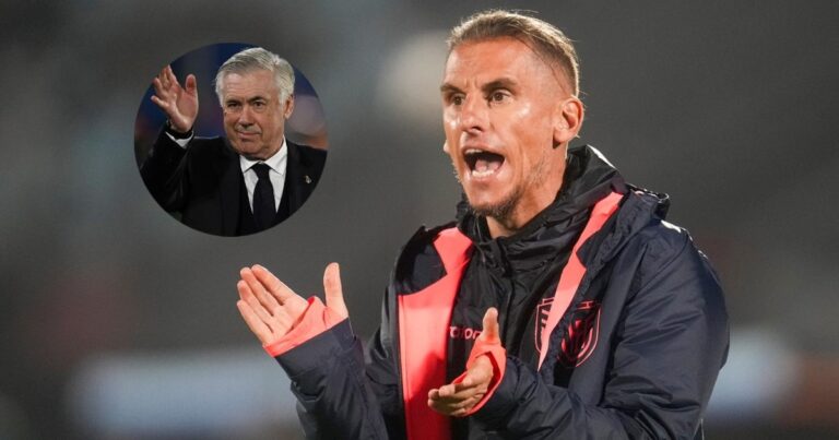 Sebastián Beccacece destacó un aspecto especial de Carlo Ancelotti: “Lo hace el mejor entrenador del mundo”