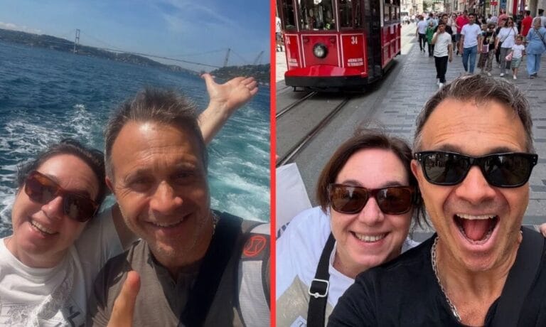 El viaje de sus sueños: Sergio Lapegüe y Bochi vivieron una luna de miel renovada en Turquía