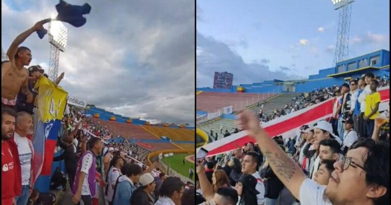 Video: todos los insultos de la hinchada de Liga de Quito a jugadores y cuerpo técnico
